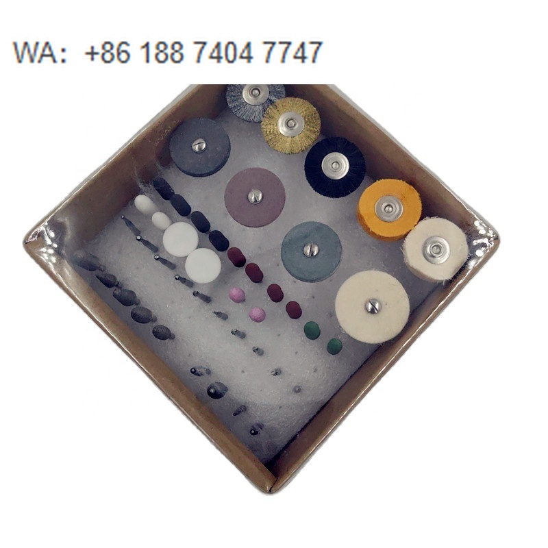 Medical Lab Kit - Labor-Polierdiamantfräser-Set für Komposit-Harz, flexibles Schleif- und