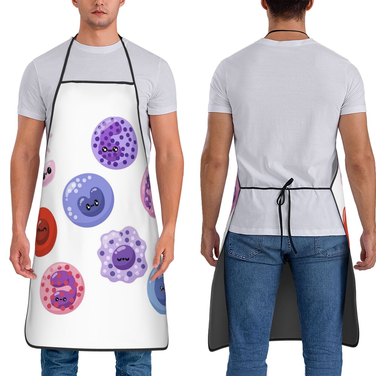 Medical Lab Scientist - Hämatologie-Blutzellen, medizinisches Labor, Wissenschaftler-Schürze, Kochküche, Tablier,