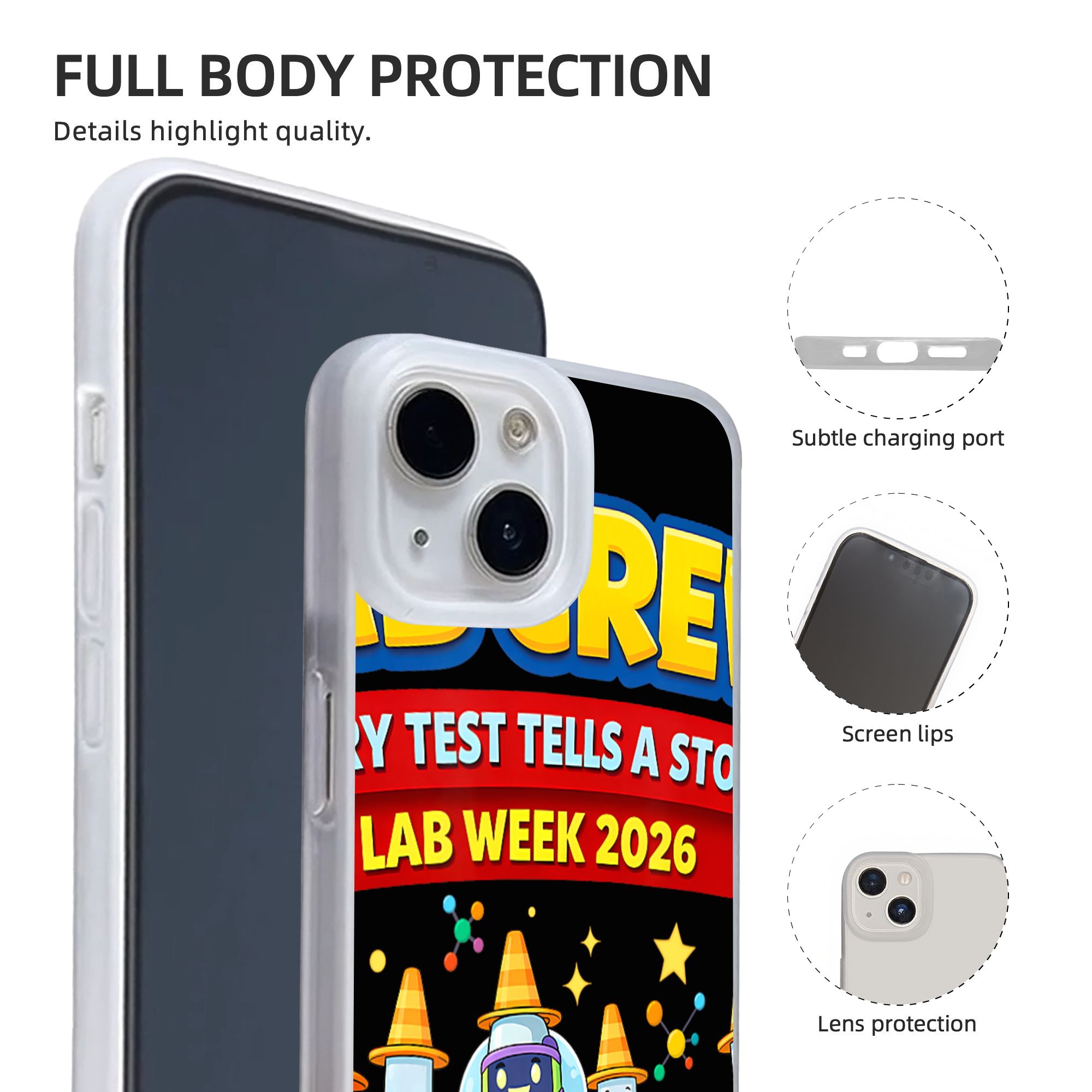 Neue stoßfeste Armor Bumper Ha – Medical Lab Scientist Bewertung und Preis