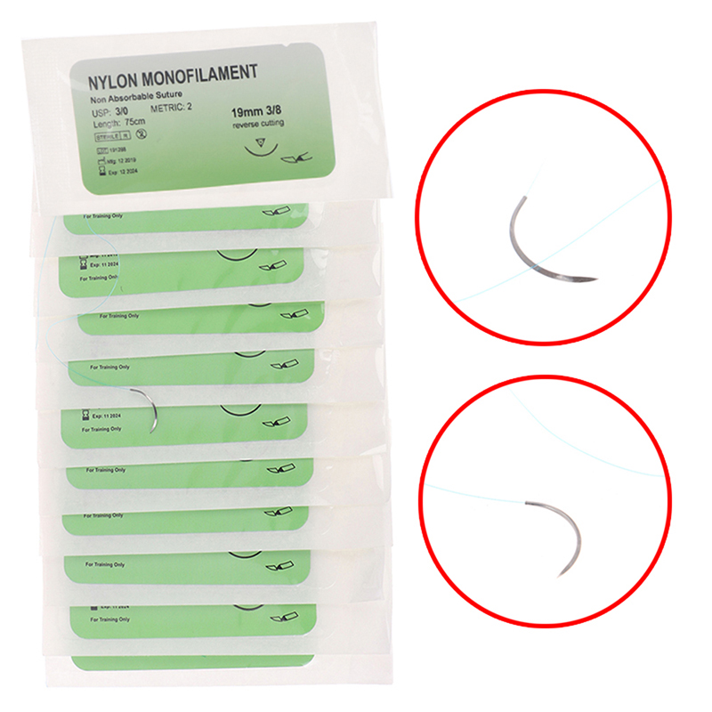 Nylon-Monofilament-Nahtset 12- – Medical Lab Kit Bewertung und Preis
